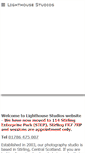 Mobile Screenshot of lighthousestudios.co.uk